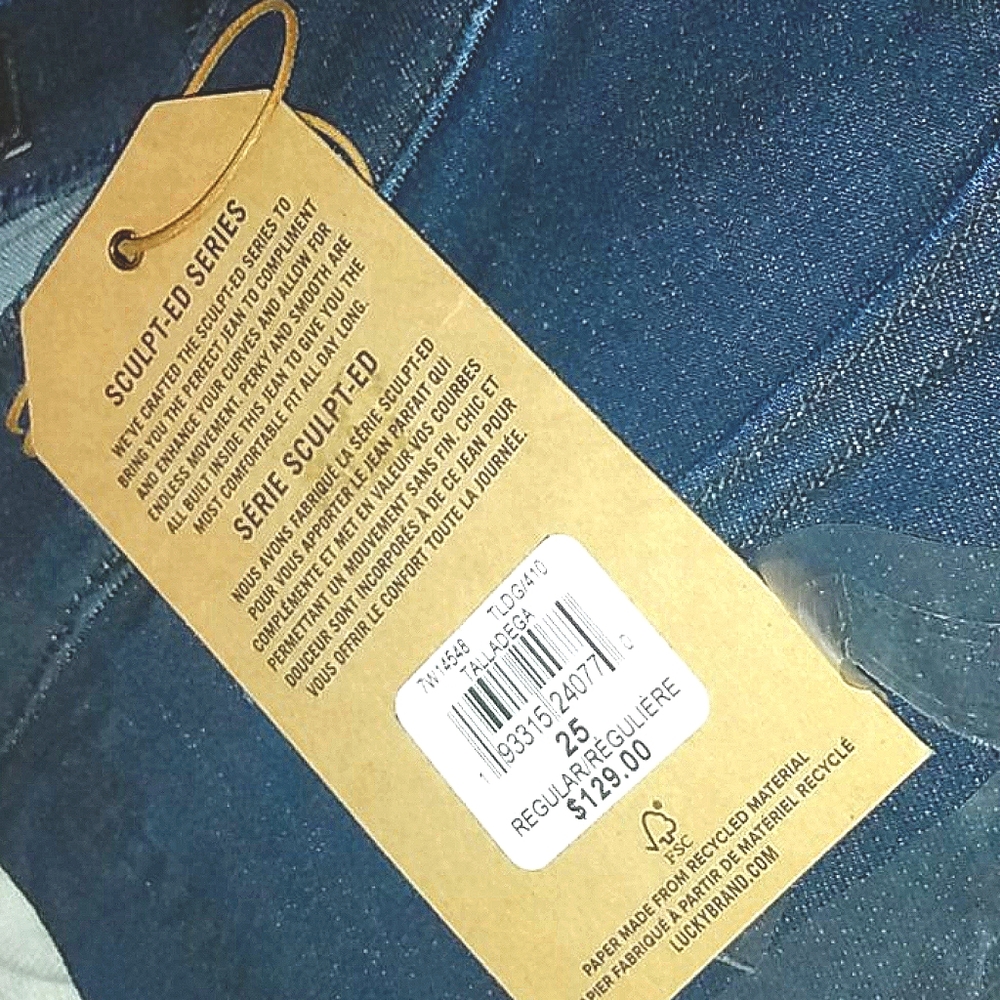 Lucky Brand sculpted skinny ava skinny